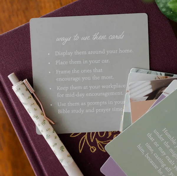 Encouragement for Single Parents Verse Card Set