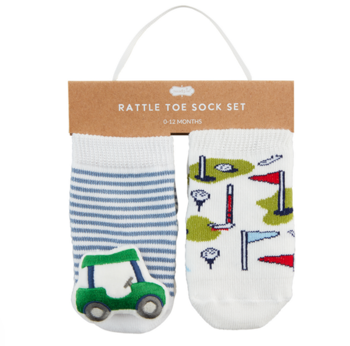 Golf Rattle Baby Socks