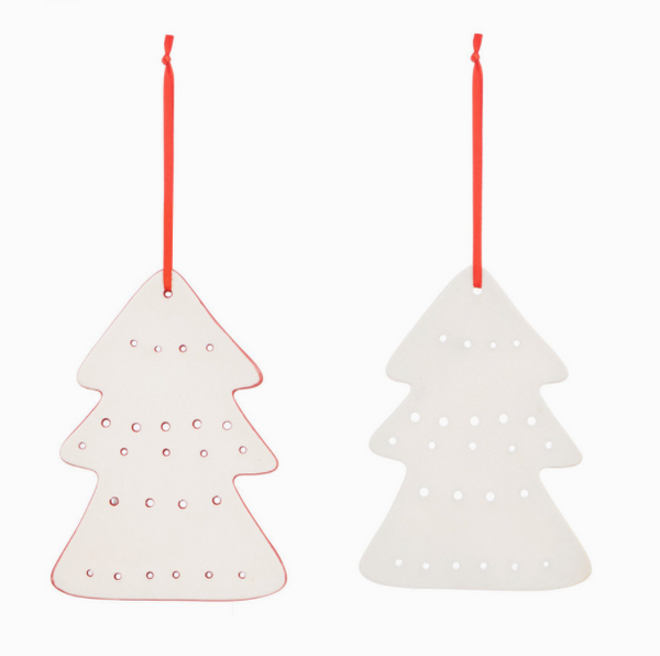 Tree Ceramic Ornaments