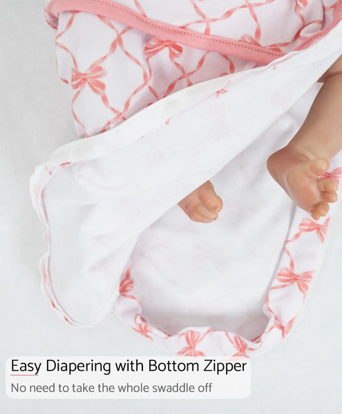 Beautiful Bows Baby Sleep Swaddle