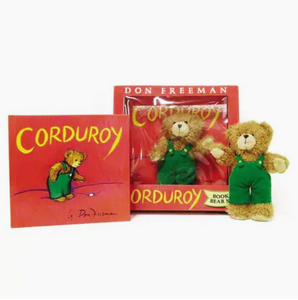 Corduroy Book + Bear