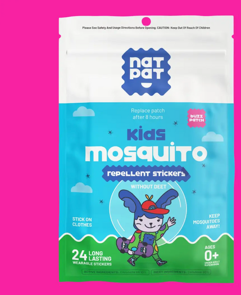 NATPAT BuzzPatch | Mosquito & Insect Repellent Stickers