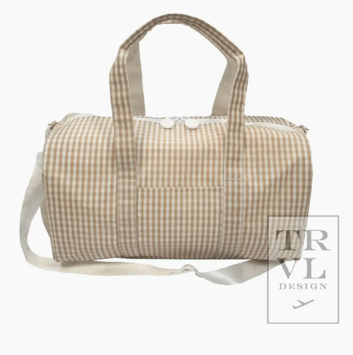 Weekender Duffel | Gingham Khaki