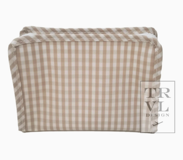 Roadie Small | Gingham Khaki