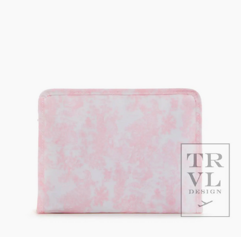 Roadie Medium | Bunny Toile Pink