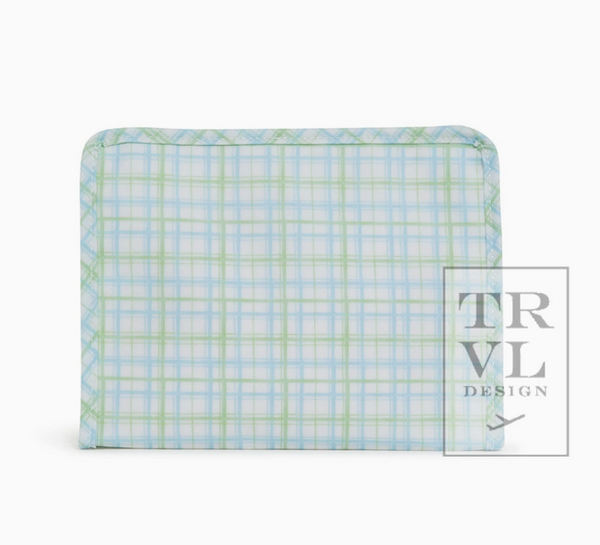 Roadie Medium | Classic Plaid Green