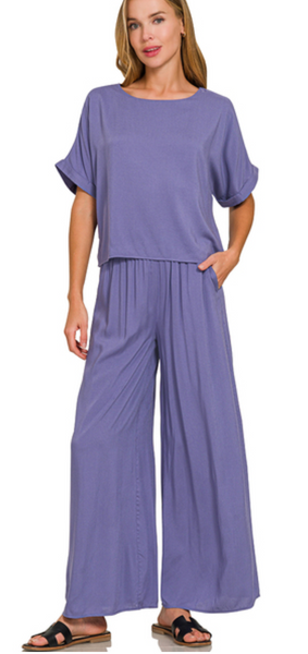 Woven Two Piece Set