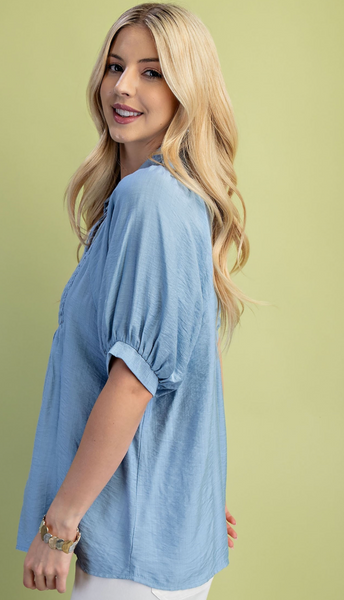 Julia Denim Top