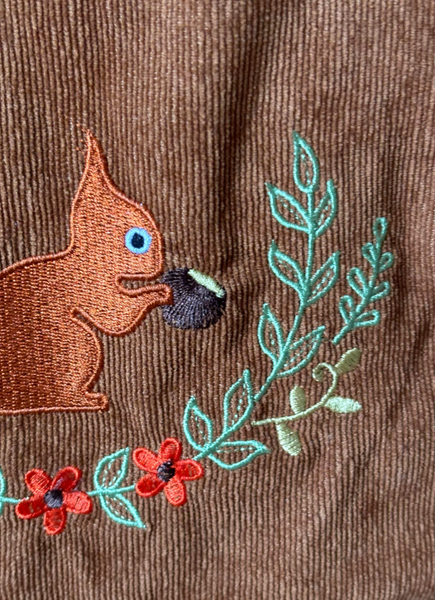 Corduroy Fall Boy Overalls