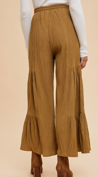 Wide Leg Tiered Pants