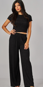Iris Crinkle Two Piece Set