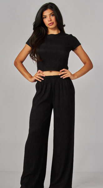 Iris Crinkle Two Piece Set