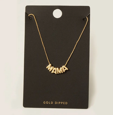 MAMA Gold Necklace