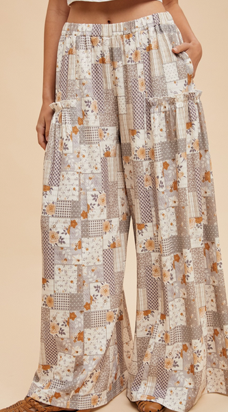 Patchwork Pants