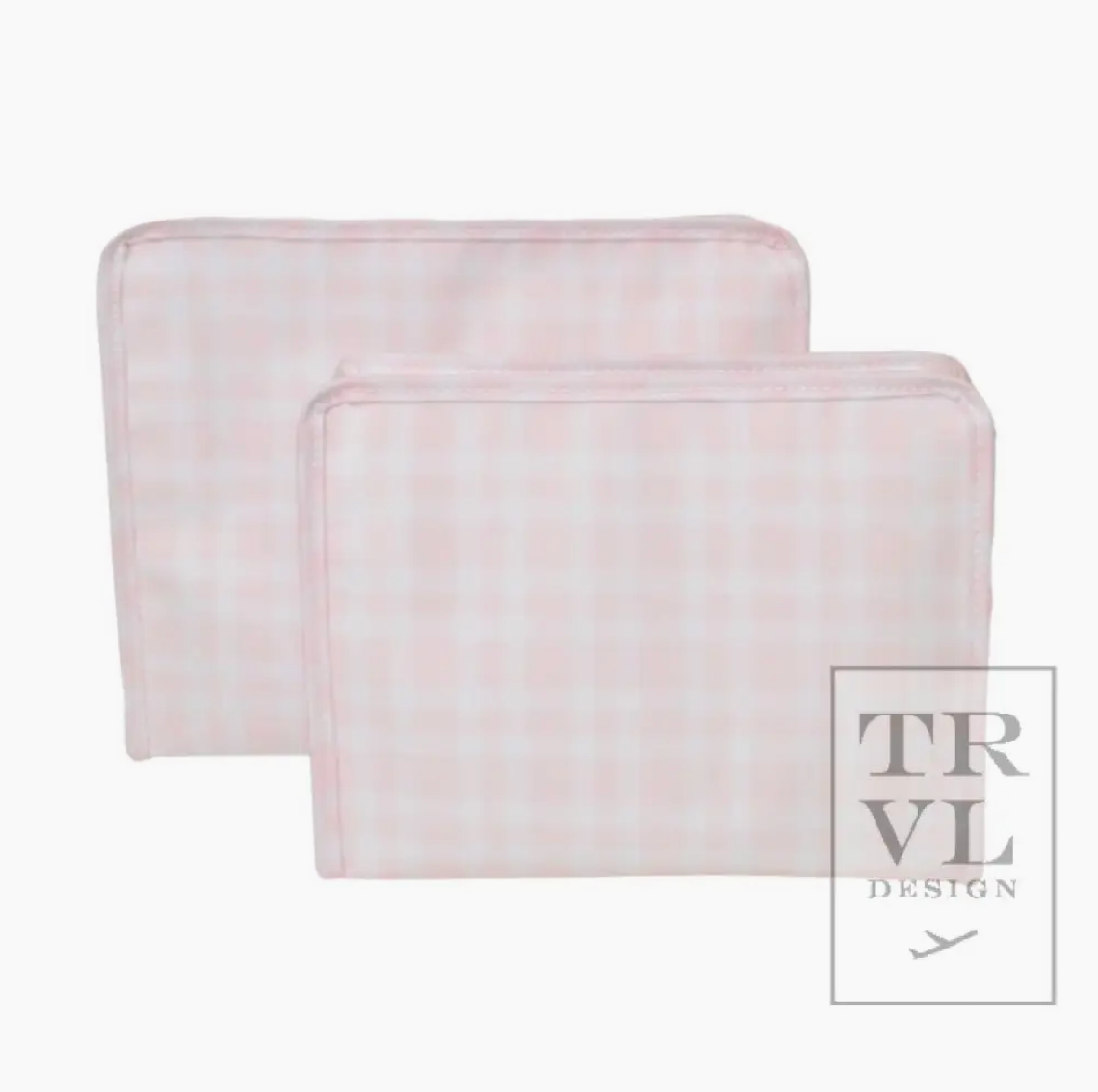 Pimlico Plaid Zip Pouch | Large
