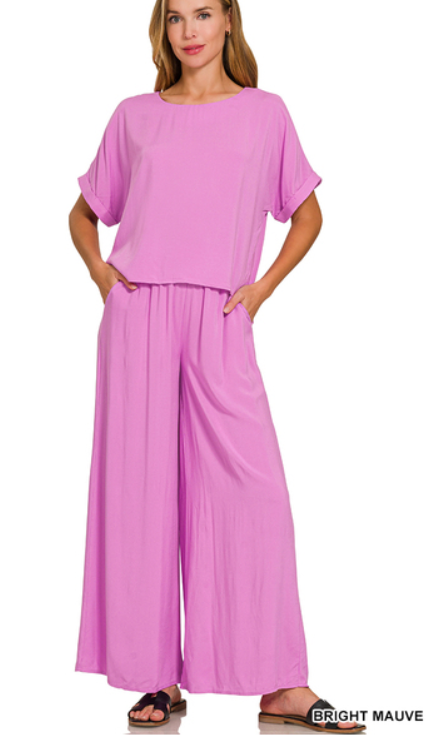Woven Two Piece Set