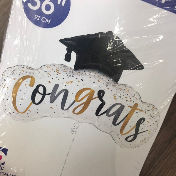 Confetti Grad Balloon
