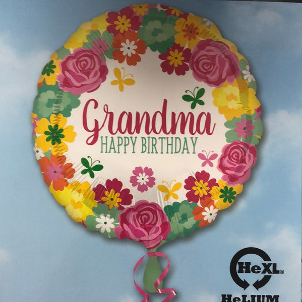 Happy Birthday Grandma Balloon