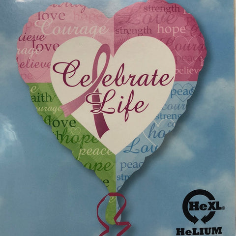 Celebrate Life balloon