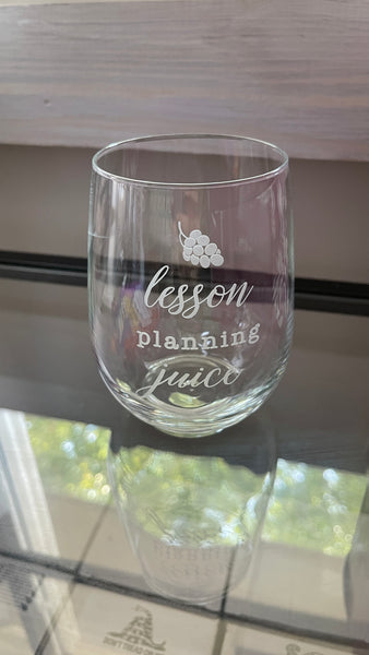 Stemless 17 Oz Wine Glass