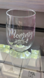 Stemless 17 Oz Wine Glass