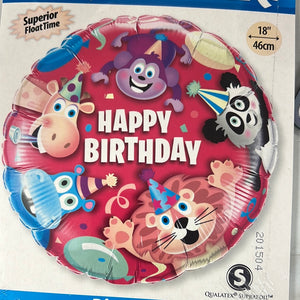 Animal Birthday Balloon